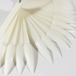 TIPS CON ANILLO  FORMA STILETTO  50 UNDD