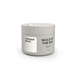 NAILSOFTHEDAY Cover base milk 02, 30 ml