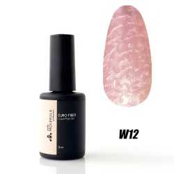 EURO FIBER Gel W12 - star dust,  12 ML
