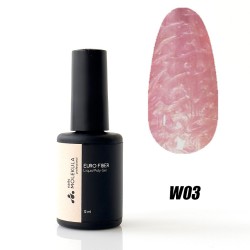 EURO FIBER Gel W03-incredible amber, 12 ML
