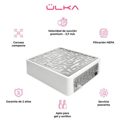 ULKA AERO aspirador blanco  Sobremesa