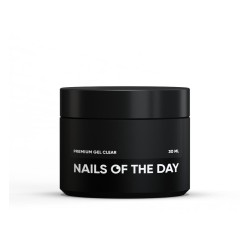 NAILS OF THE DAY Premium gel CLEAR  30 ML